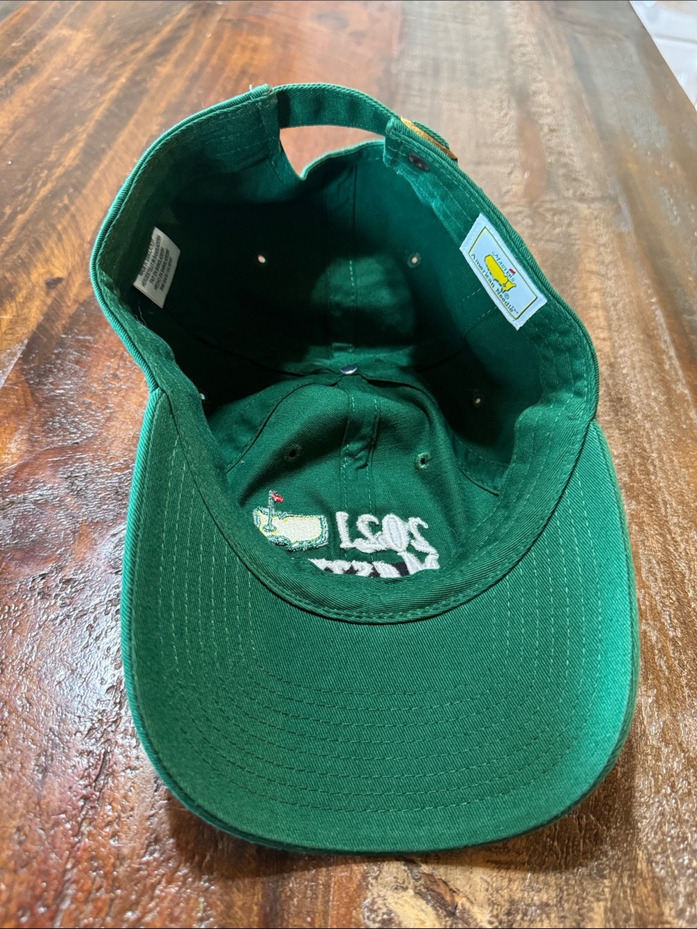 Masters Green 2021 Masters Embroidered Golf Cap - Picture 4 of 10